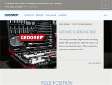 Tablet Screenshot of gedoretools.com