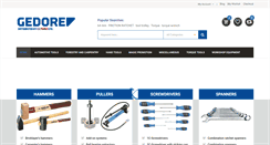 Desktop Screenshot of gedoretools.co.uk