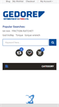 Mobile Screenshot of gedoretools.co.uk
